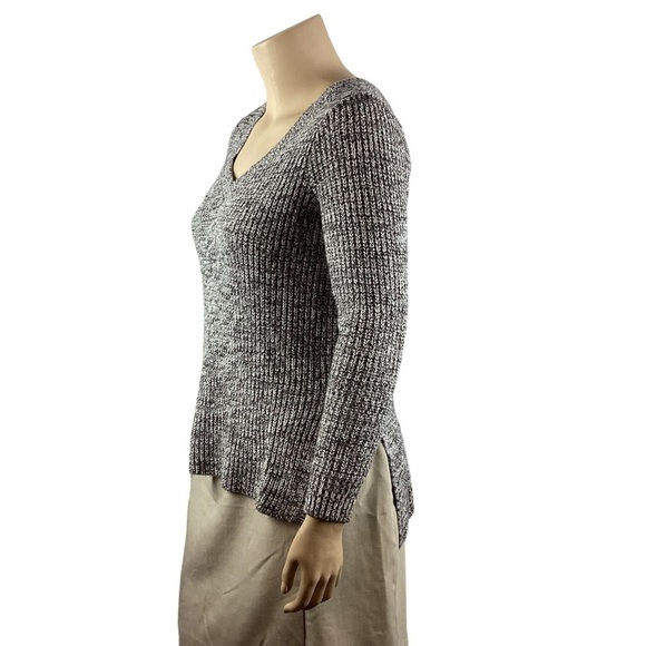 Torrid Marled V-Neck Sweater Size L Gray - Picture 4 of 7